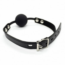 Mordaza Maciza Silicona Con Candado