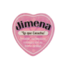Imán Nombre Jimena Cerámica
