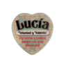 Imán Nombre Lucía Cerámica