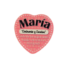 Imán Nombre María Cerámica