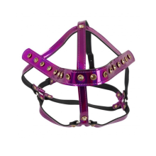 Arnés de Cabeza Brillo Morado Bad Kitty