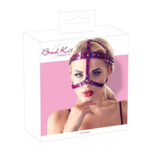 Arnés de Cabeza Brillo Morado Bad Kitty