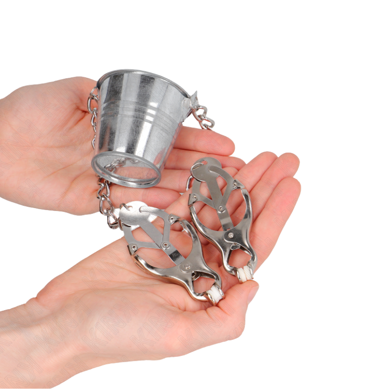 Pinzas Japonesas para Pezones con Cubo