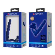 Dildo Anillo Vibrador Doble Penetración Ajmal Pretty Love