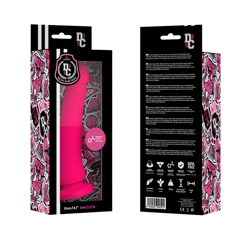 Dildo Silicona Delta Club Toys 17 cm