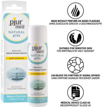 Lubricante a Base de Agua Pjur Med Natural Glide 100 ml
