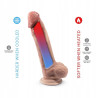 Dildo Con Ventosa Silexd 9" Modelo 1 Premium Supreme Edition Real Skin