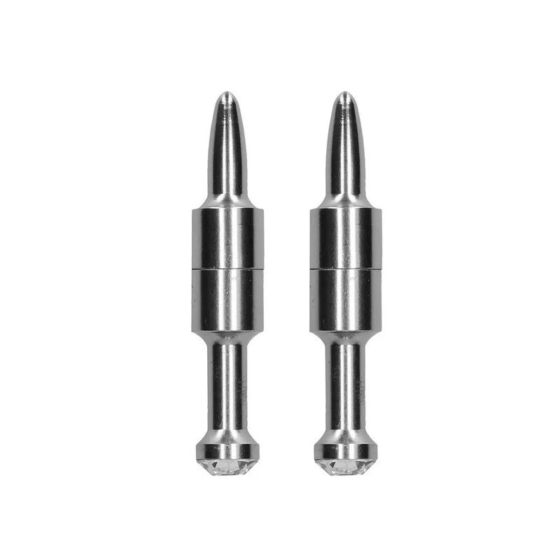 Imanes Pezones Ouch Magnetic Nipple Clamps Diamond Pin Plateado