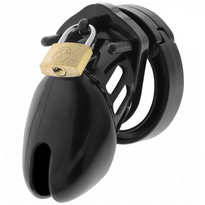 Jaula Castidad Locked Obsidian Hold S Addicted