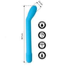 Vibrador Masajeador Punto G Essentials Caress Azul
