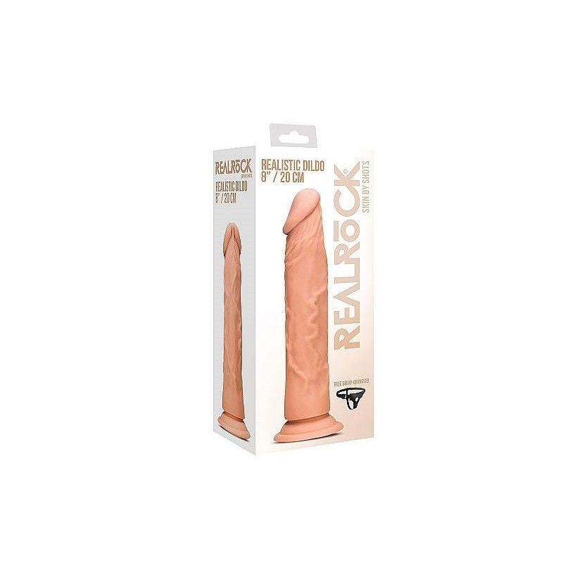 Arnés Femenino Macizo Dildo Realístico Realrock 20 cm