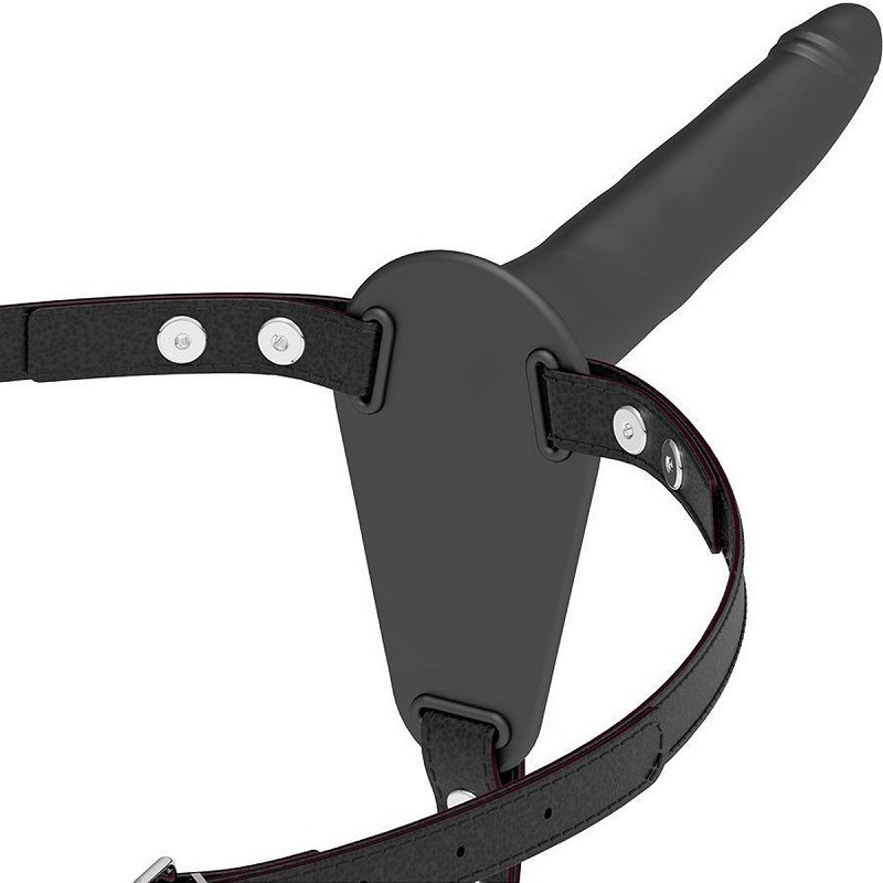 Arnés Femenino Silicona Fetish Submissive Negro