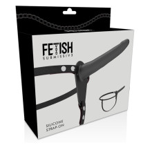 Arnés Femenino Silicona Fetish Submissive Negro