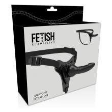 Arnés Femenino Silicona Realístico Fetish Submissive Negro