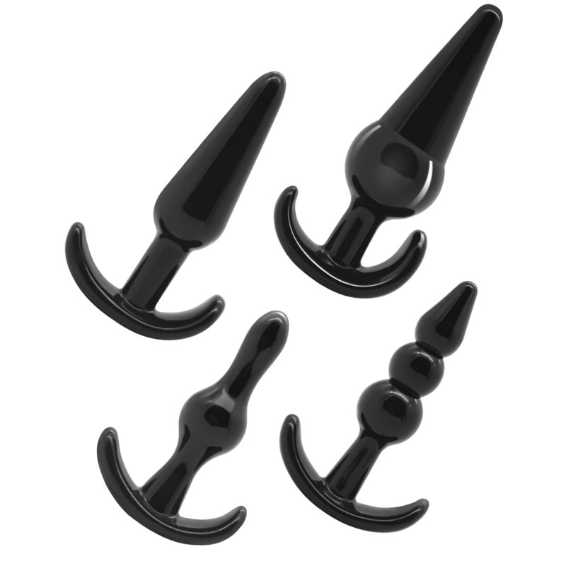 Kit 4 Plugs Anales Addict Toys