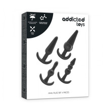 Kit 4 Plugs Anales Addict Toys