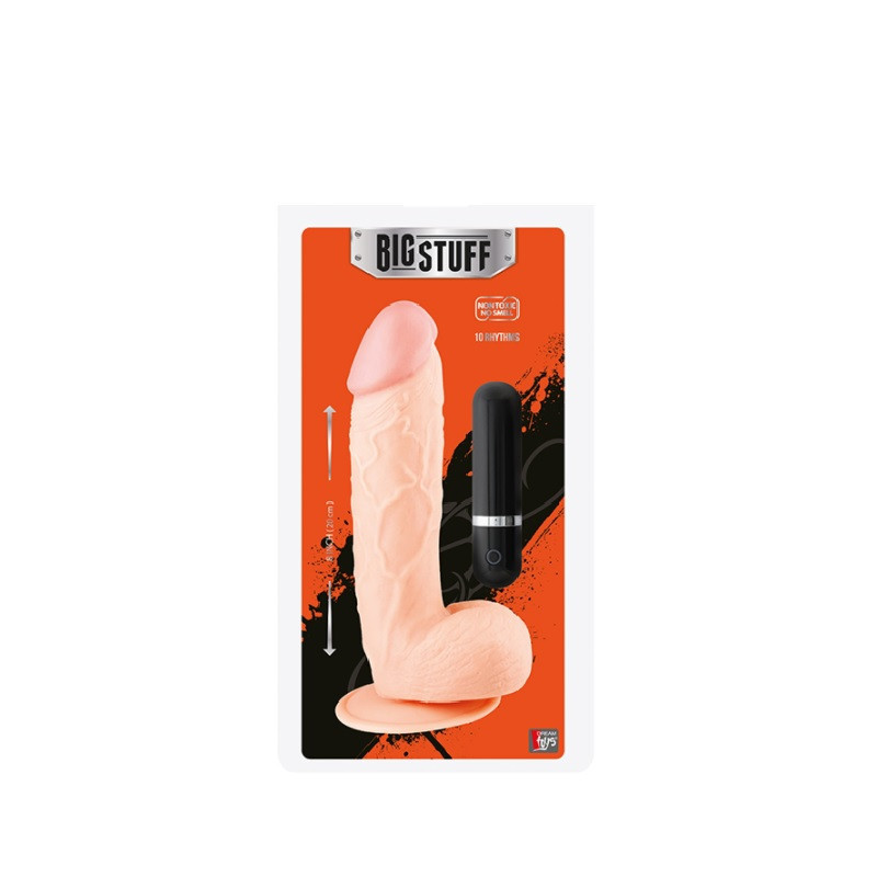 Dildo Vibrador Bigstuff 20874 Ventosa
