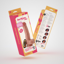 Impulsor Rotador Vibrador con Calor y Mando a Distancia Inviktus Crushious 22,5 x 3,7