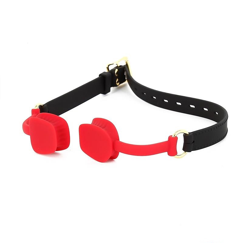 Mordaza de Fuerza Palas Rojas Ajustable BDSM Line