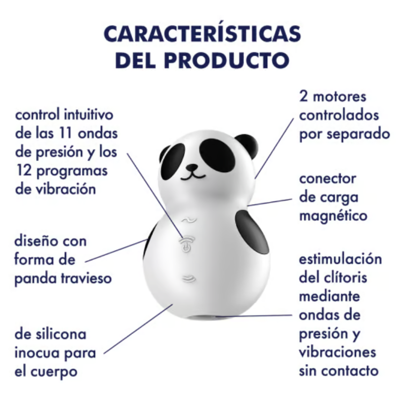 Satisfyer Pocket Panda Air Pulse Vibrator