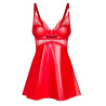 Babydoll de Obsessive Rojo Aliosa