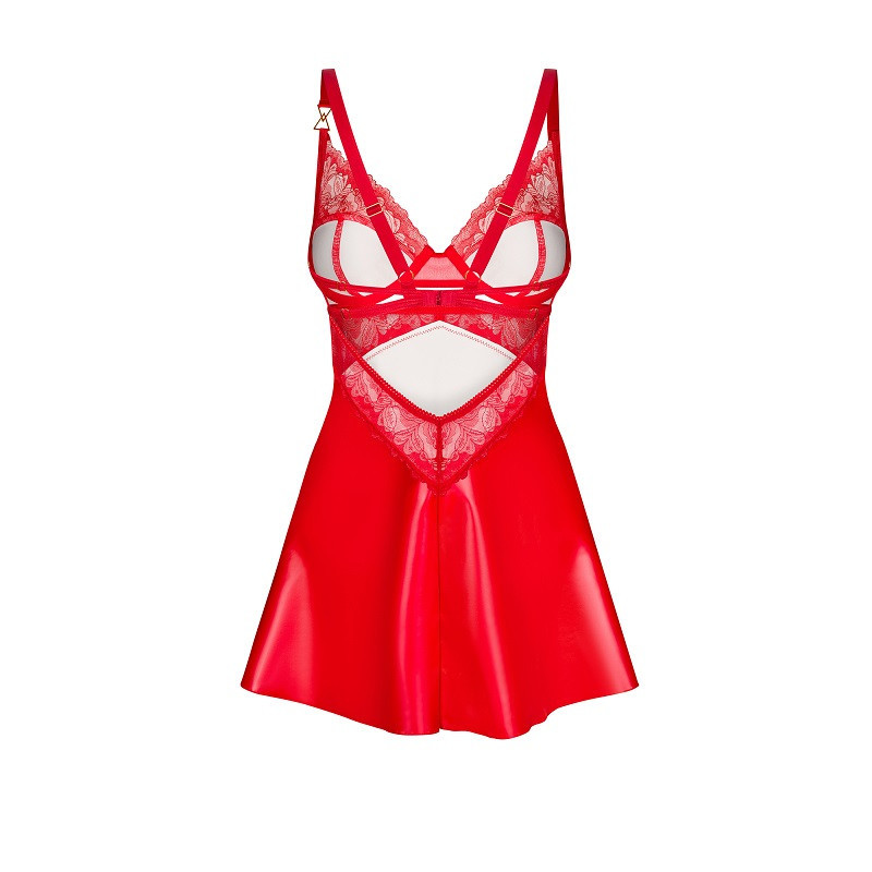 Babydoll de Obsessive Rojo Aliosa