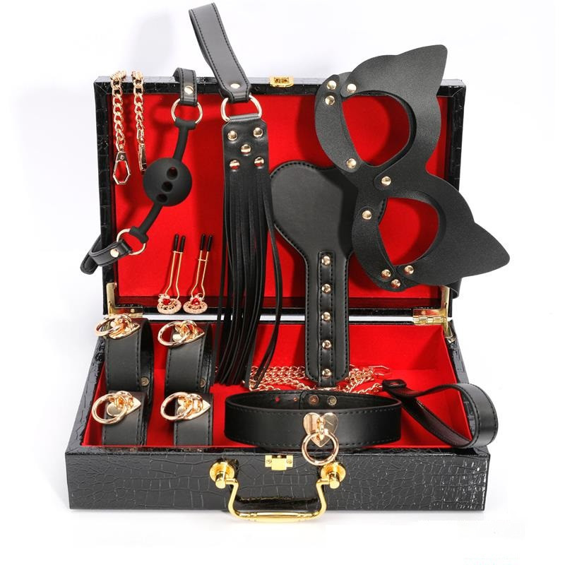 Maletín Bondage Luxe 8 Piezas BDSM Line