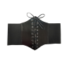 Cinturón Corset Elástico Cordón Fino Negro