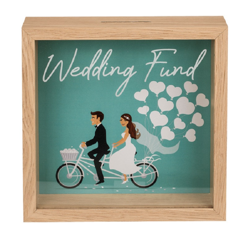 Hucha Madera Wedding Fund