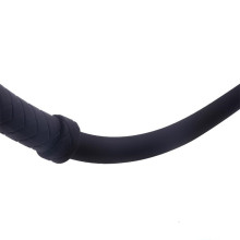 Látigo Silicona Dominación Negro BDSM Line