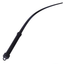 Látigo Silicona Dominación Negro BDSM Line