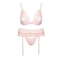 Conjunto 3 Piezas Rosa Kissable