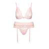 Conjunto 3 Piezas Rosa Kissable