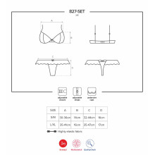 Conjunto 2 Piezas De Obsessive Rojo 827