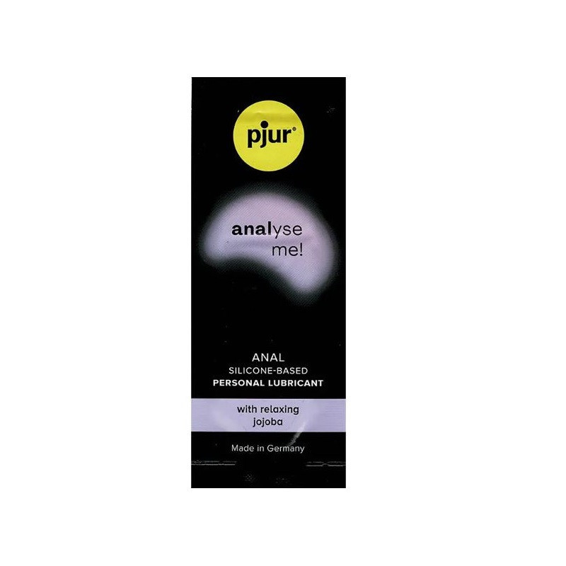 Lubricante Pjur Analyse Me Relaxing Anal Glide Silicone Sobre de 1,5 ml