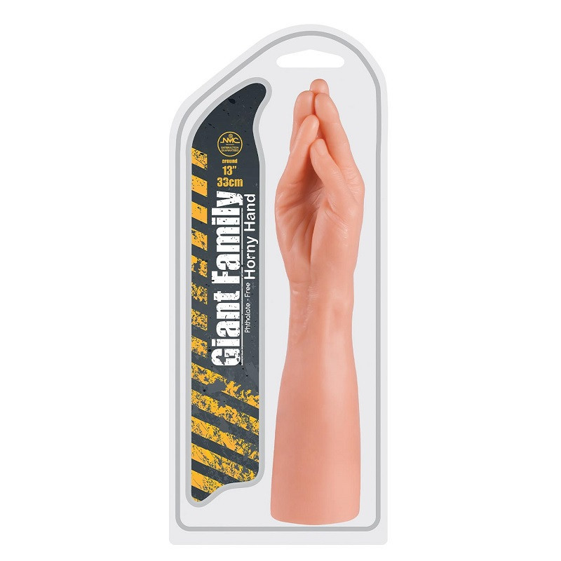 Dildo Dilatador Mano Giant Family Beis 33 cm.