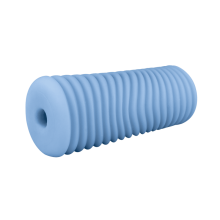 Masturbador Masculino Reutilizable Woomy Abstract Saucy Azul