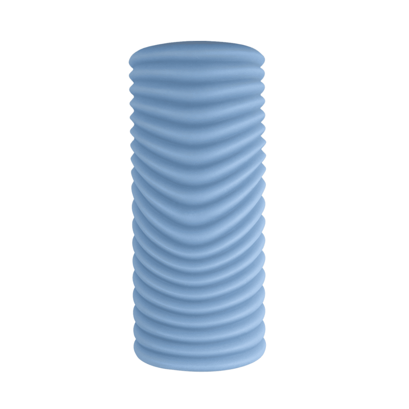 Masturbador Masculino Reutilizable Woomy Abstract Saucy Azul