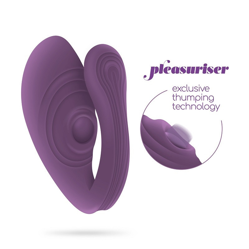 Control Remoto Estimulador Pinza Recargable Pleasuriser Crushious