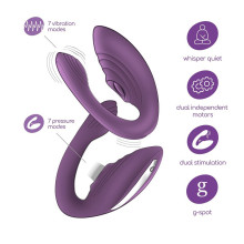 Control Remoto Estimulador Pinza Recargable Pleasuriser Crushious