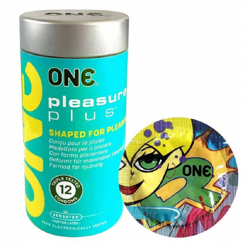 Preservativos One Pleasure Plus 12 Unidades
