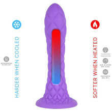 Dildo Con Ventosa Silexd Fantasy Dreamy 7 Lila