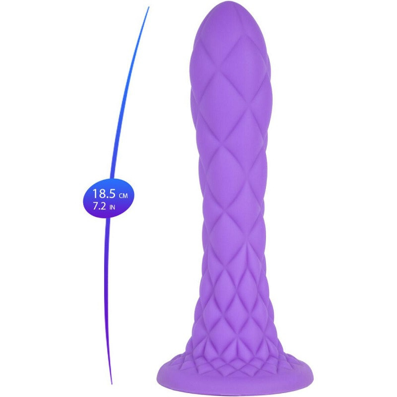 Dildo Con Ventosa Silexd Fantasy Dreamy 7 Lila