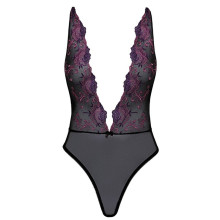 Body Negro Bordado Kissable