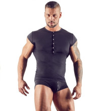 Camiseta Elástica Broches Negra Svenjoyment