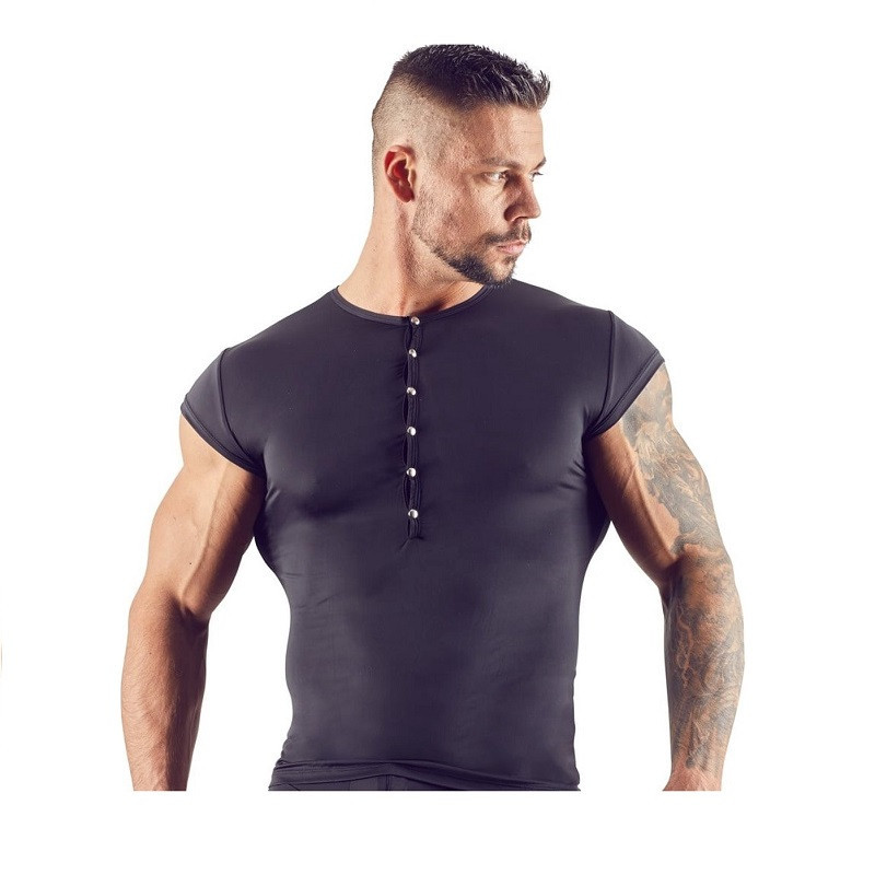 Camiseta Elástica Broches Negra Svenjoyment