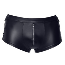 Bóxer Cordones Cremallera Negro Svenjoyment