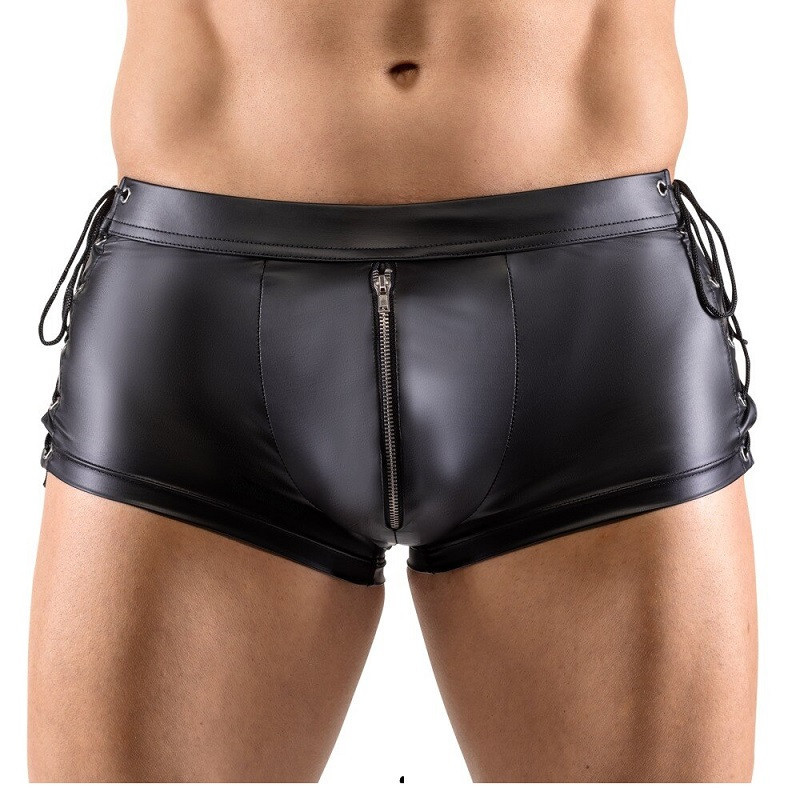 Bóxer Cordones Cremallera Negro Svenjoyment