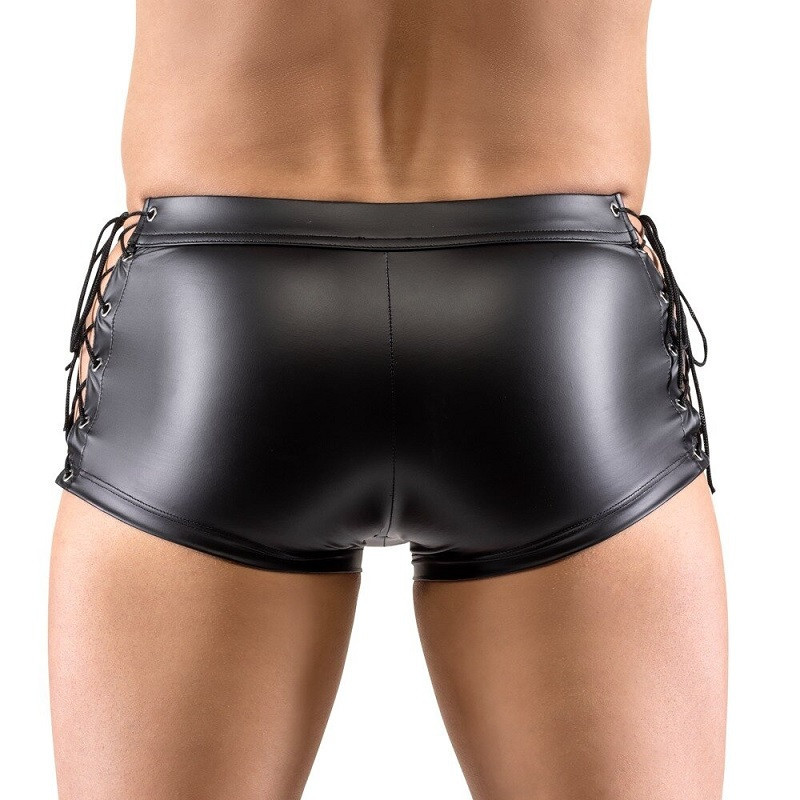 Bóxer Cordones Cremallera Negro Svenjoyment