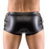 Bóxer Cordones Cremallera Negro Svenjoyment